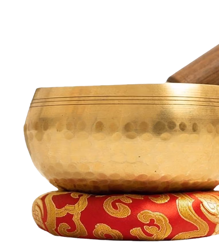 Cuenco tibetano para una meditación sonora